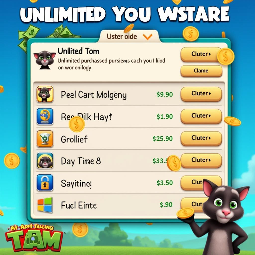 My Talking Tom Mod Money APK Overview