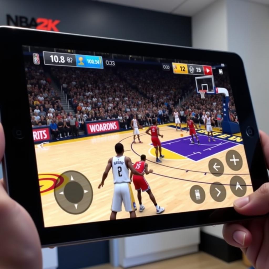 NBA 2K APK Gameplay Screenshot