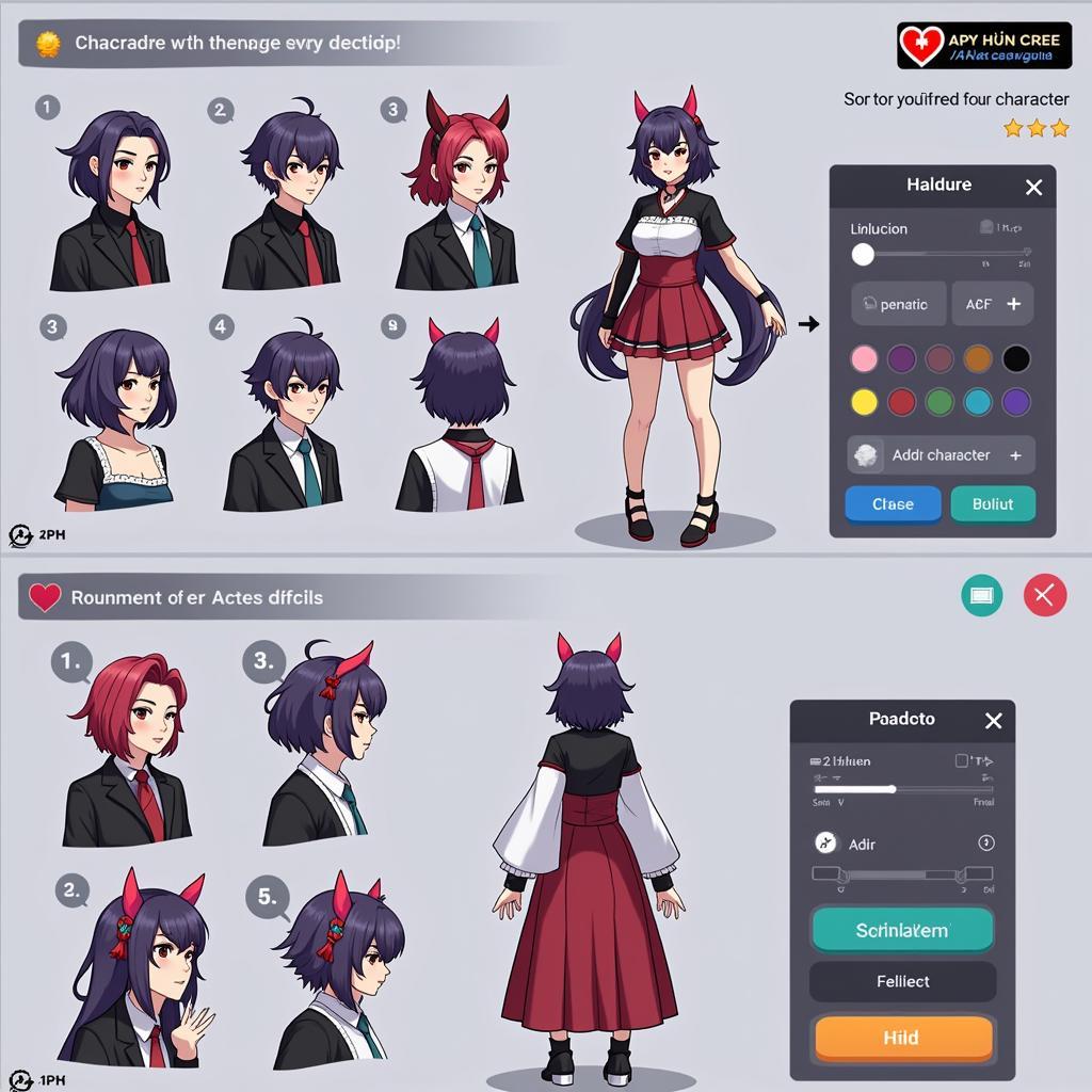 Ngọc Rồng Character Customization with APK Editor