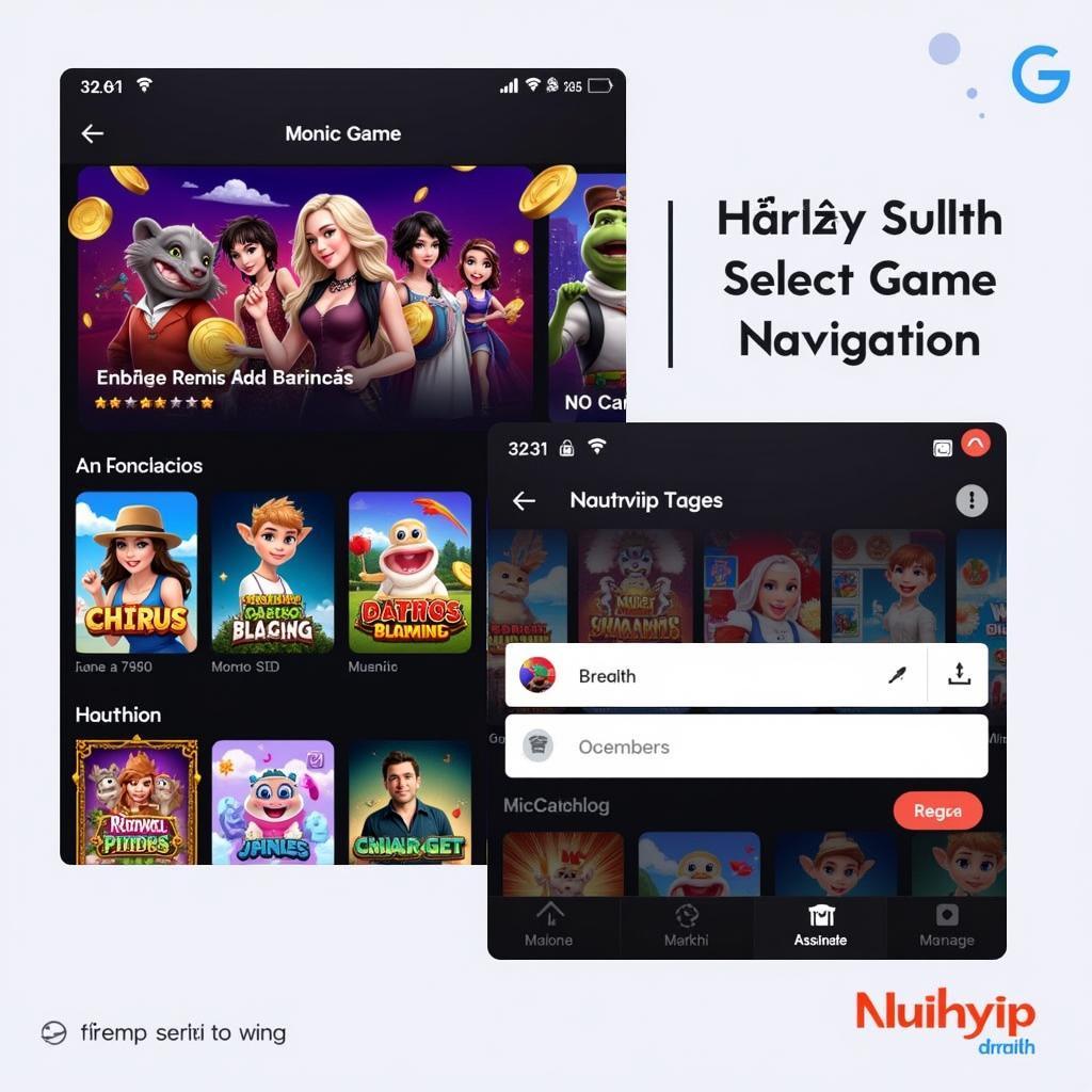 Nhatvip APK Interface