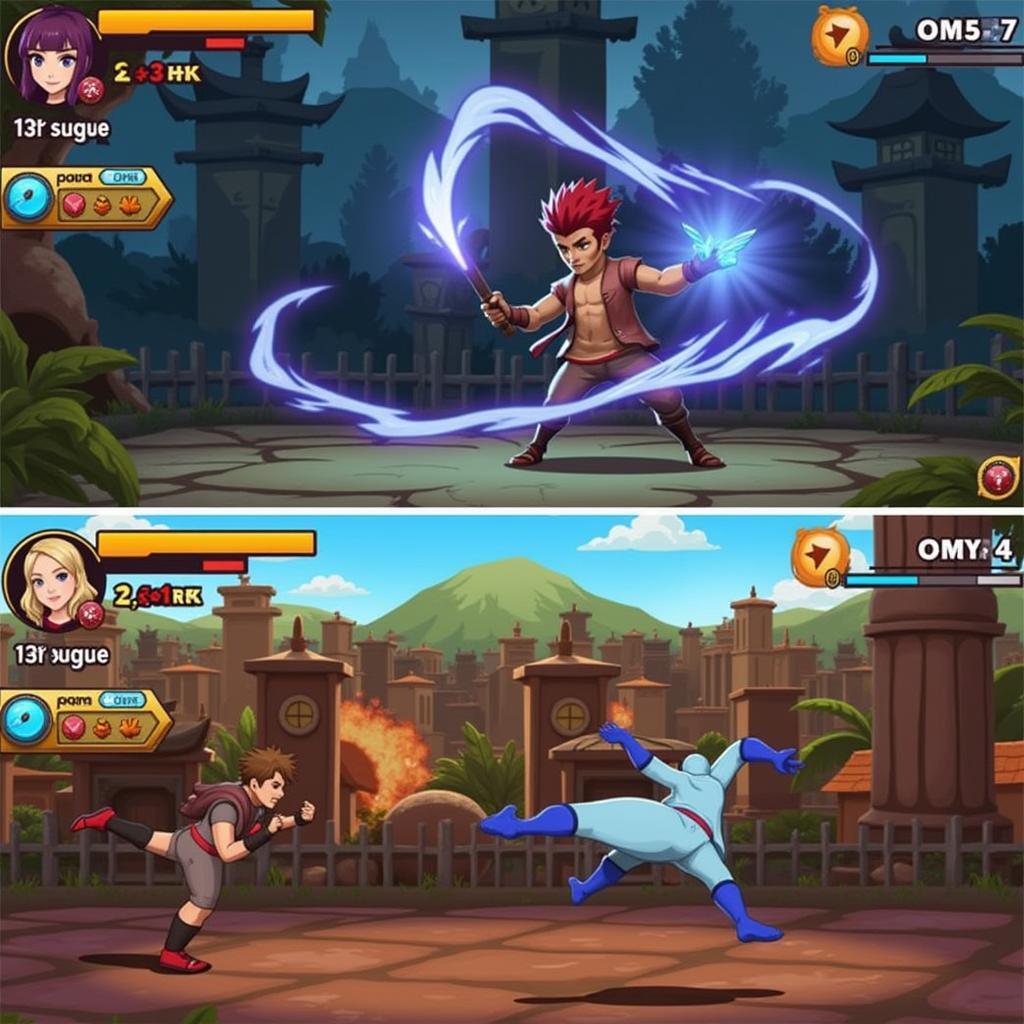 Ninja School APK Gameplay Screenshot