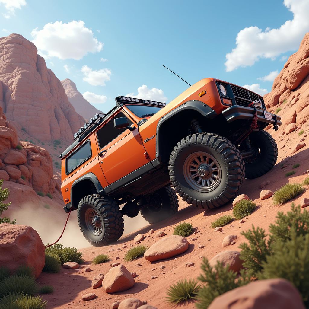 Navigating Challenging Terrain in Off The Road Mod APK