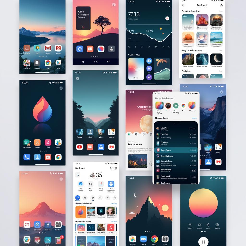 Oppo A83 Theme Store APK Options