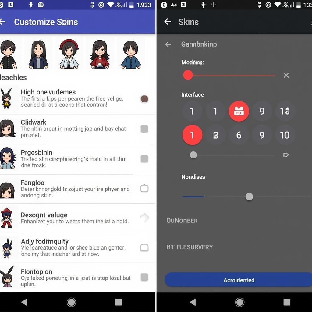 osu!droid 1.6.5 APK Customization Options