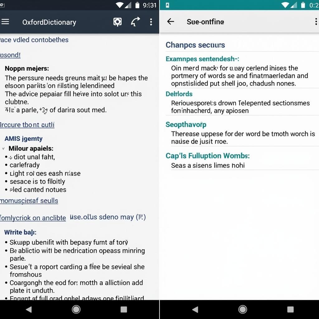 Oxford Dictionary APK Features