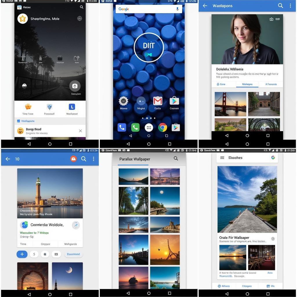 Parallax Wallpaper App Examples - Google Play