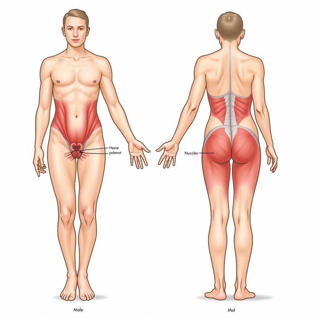 Diagram of Pelvic Floor Muscles