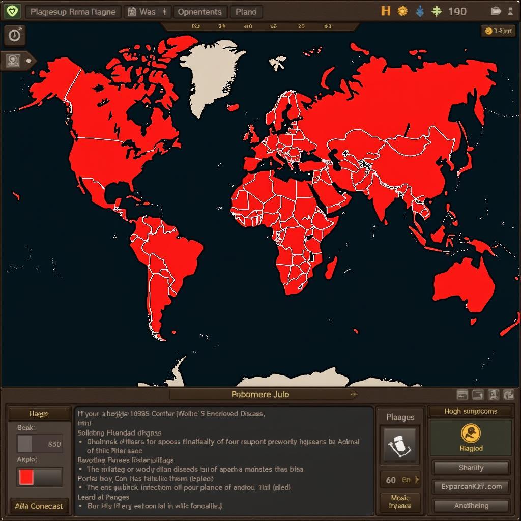 Plague Inc. Gameplay Screenshot