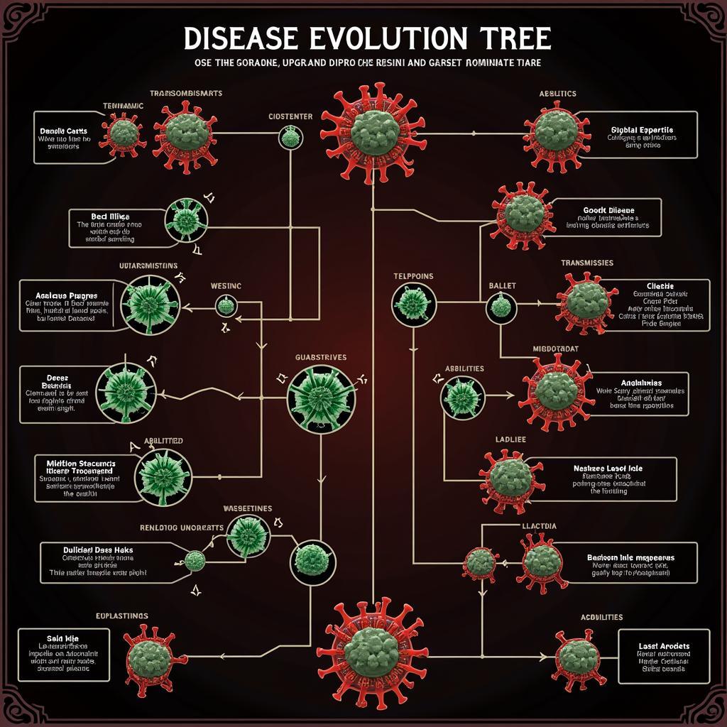 Plague Inc. Disease Evolution Tree