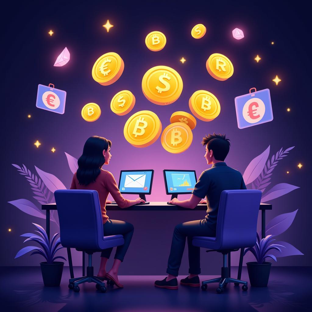 Gamers Earning Crypto in Play-to-Earn Games