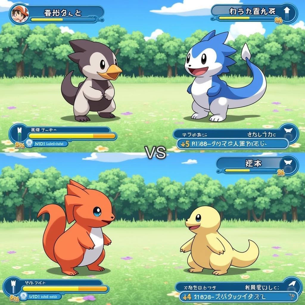 Poke Dai Chien Gameplay Screenshot