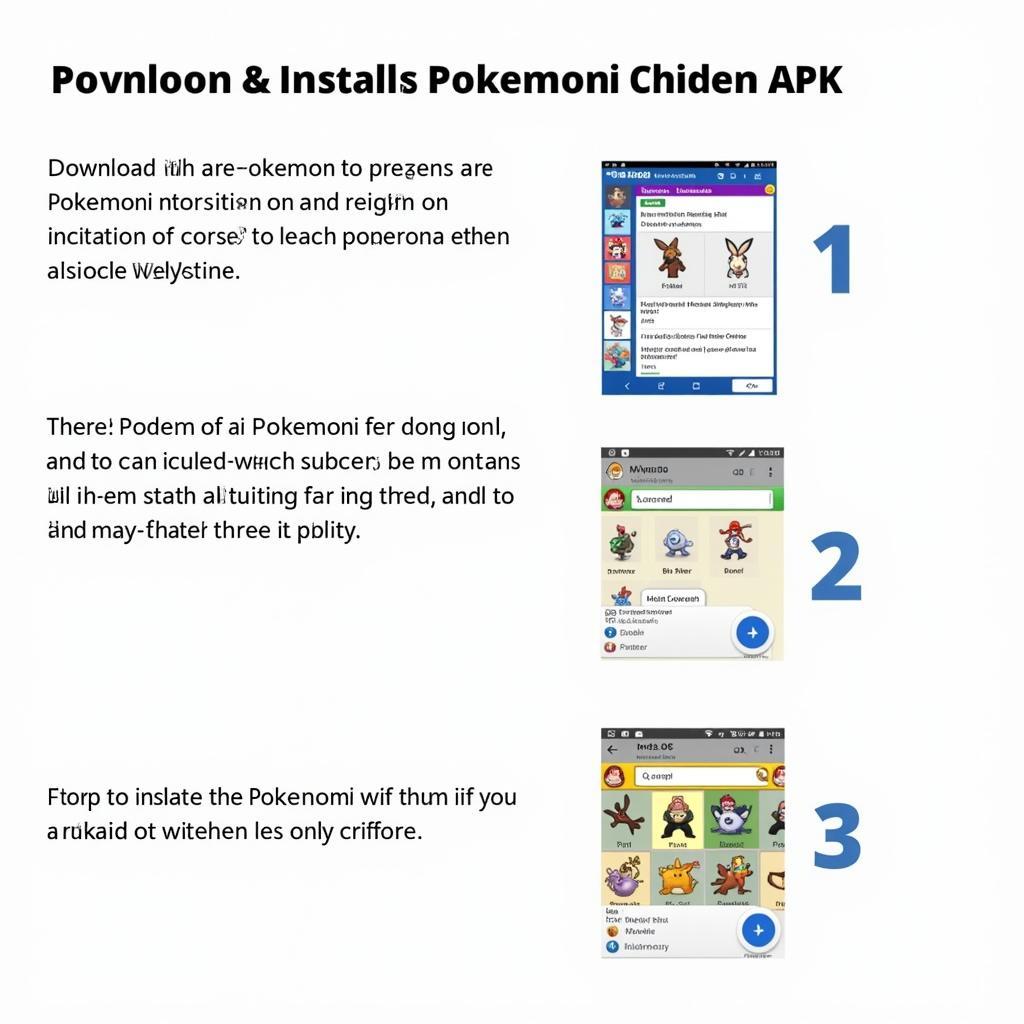 Pokemon Dai Chien APK Download and Installation Guide