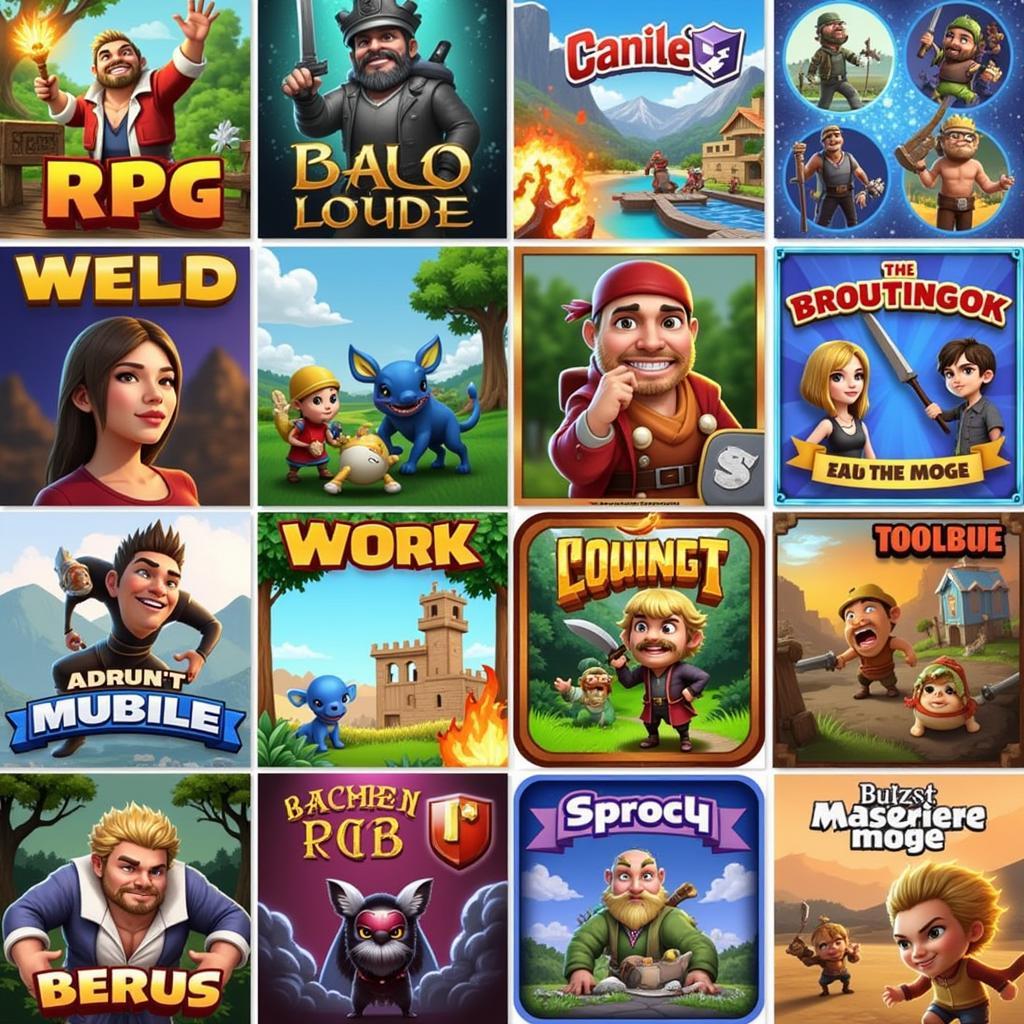 Popular Mobile Game Genres Available via APK