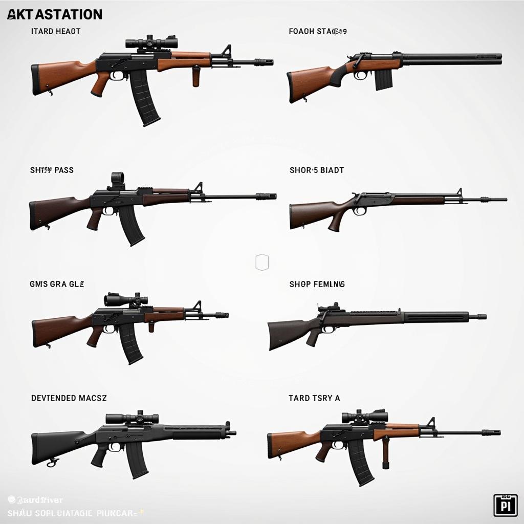 PUBG International APK Weapon Customization Options