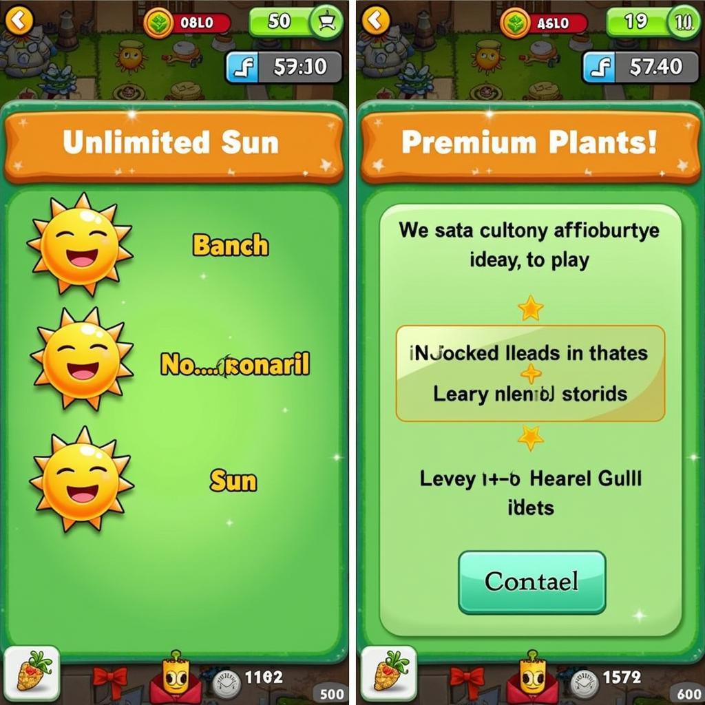 Plants vs. Zombies 2 Mod APK Screenshot