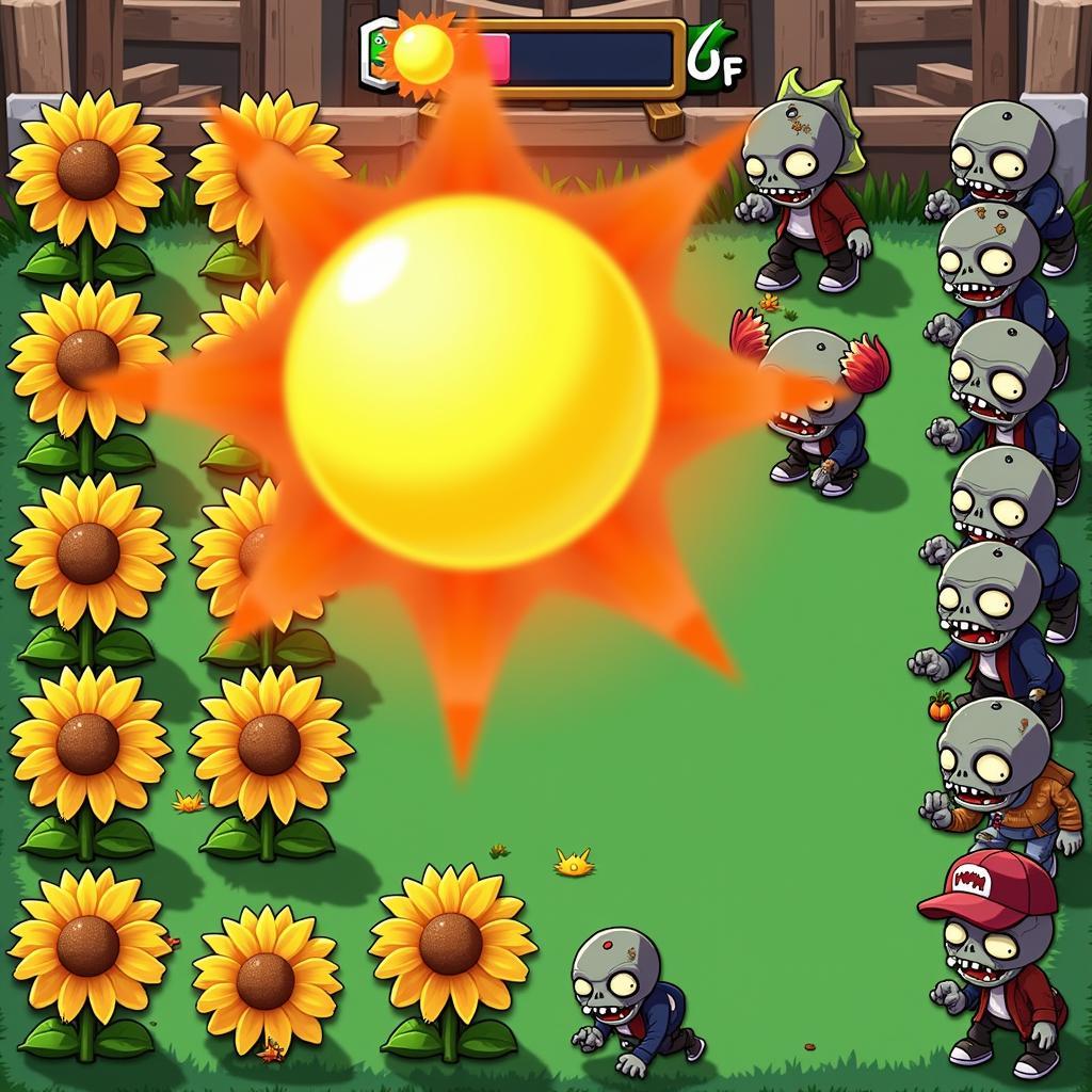 Unlimited Sun in PVZ 2 Mod APK