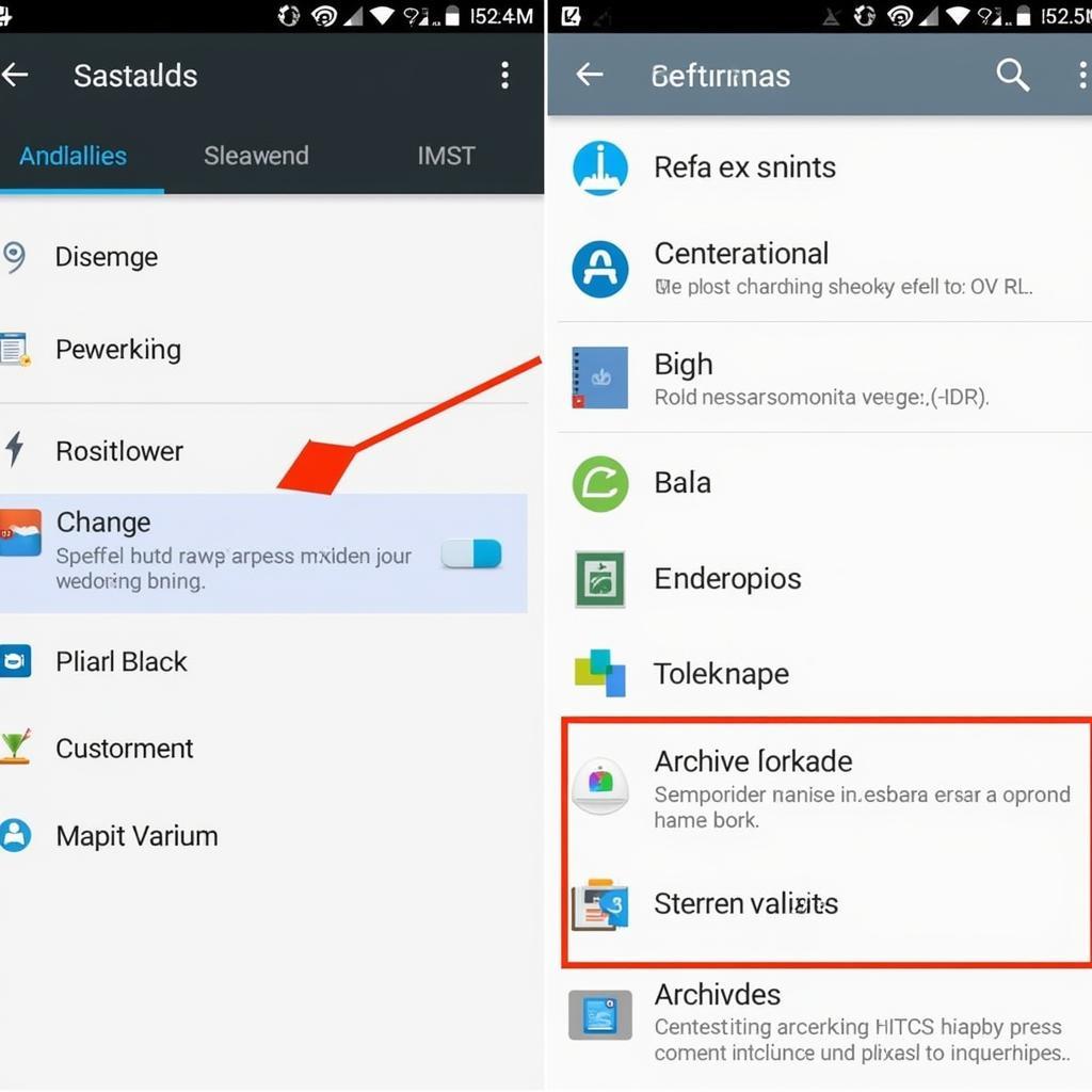 RAR Lab APK Settings