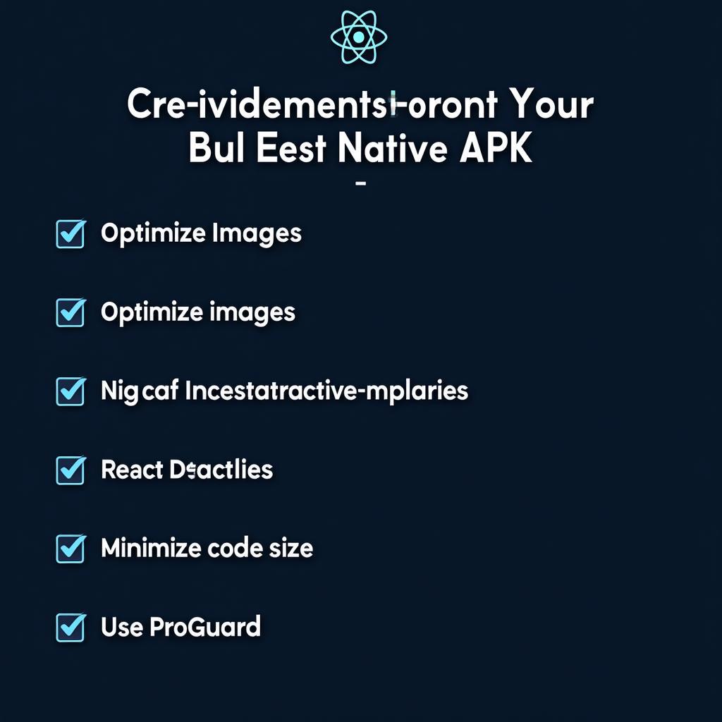 React Native APK Build Best Practices