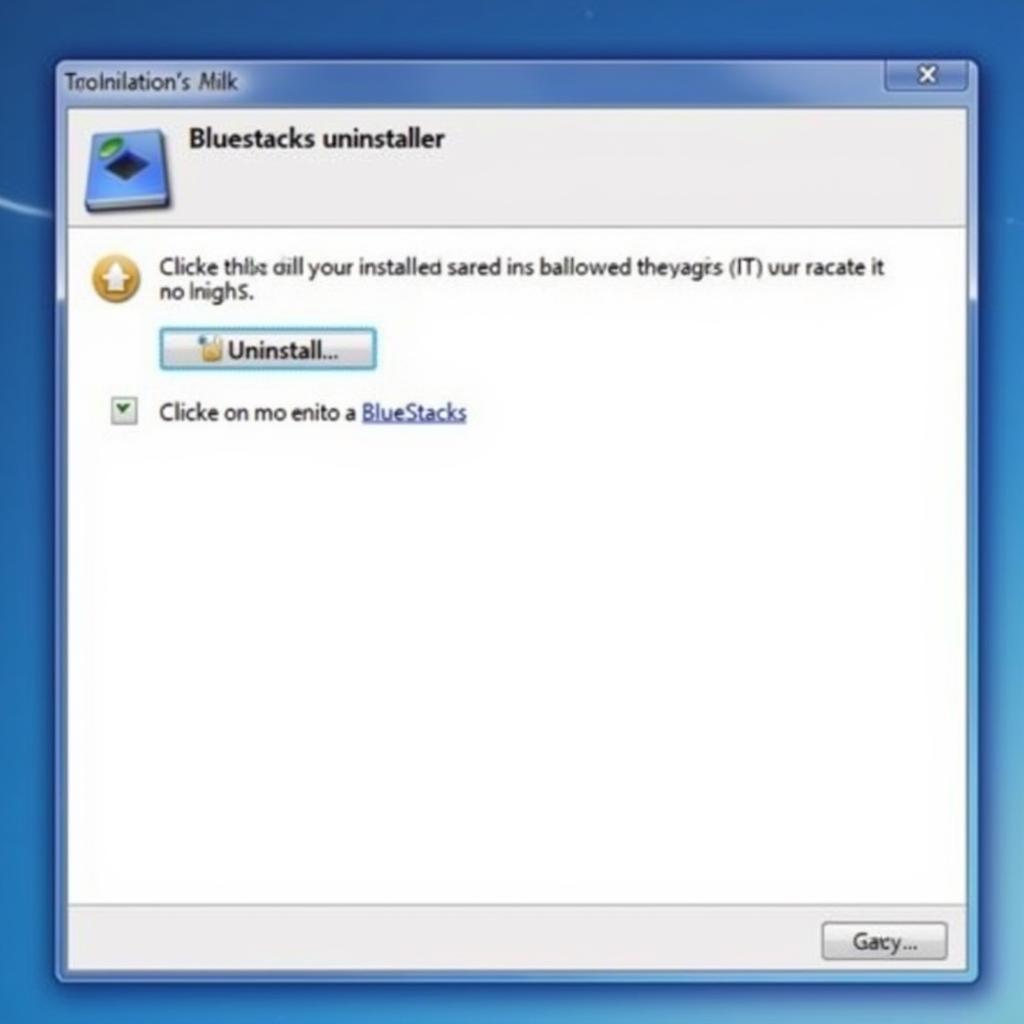 Reinstalling Bluestacks on Windows