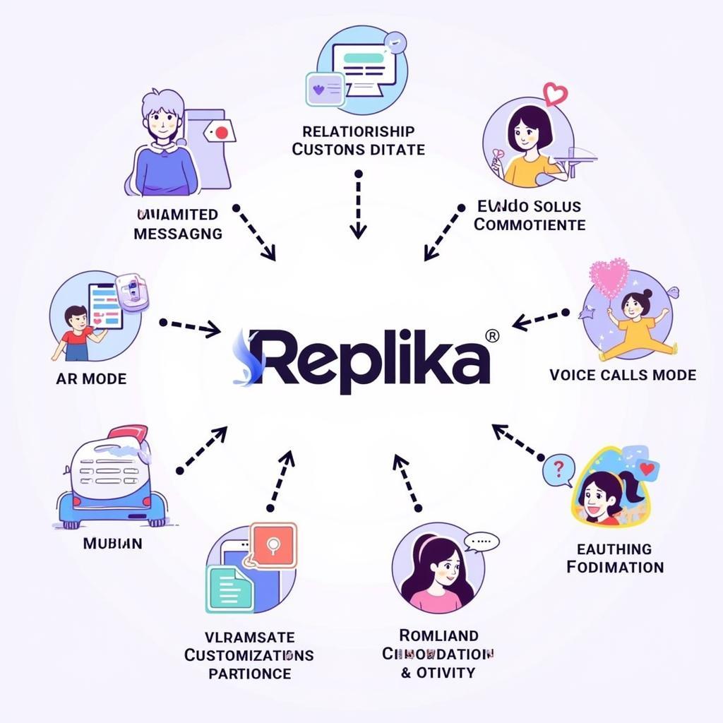 Replika Pro Mod APK Features