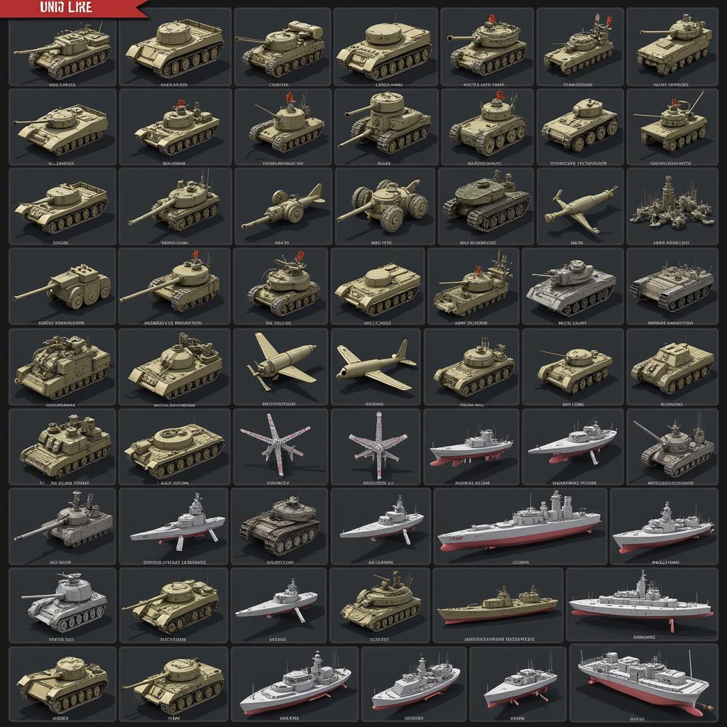 Rusted Warfare APK Unit Roster