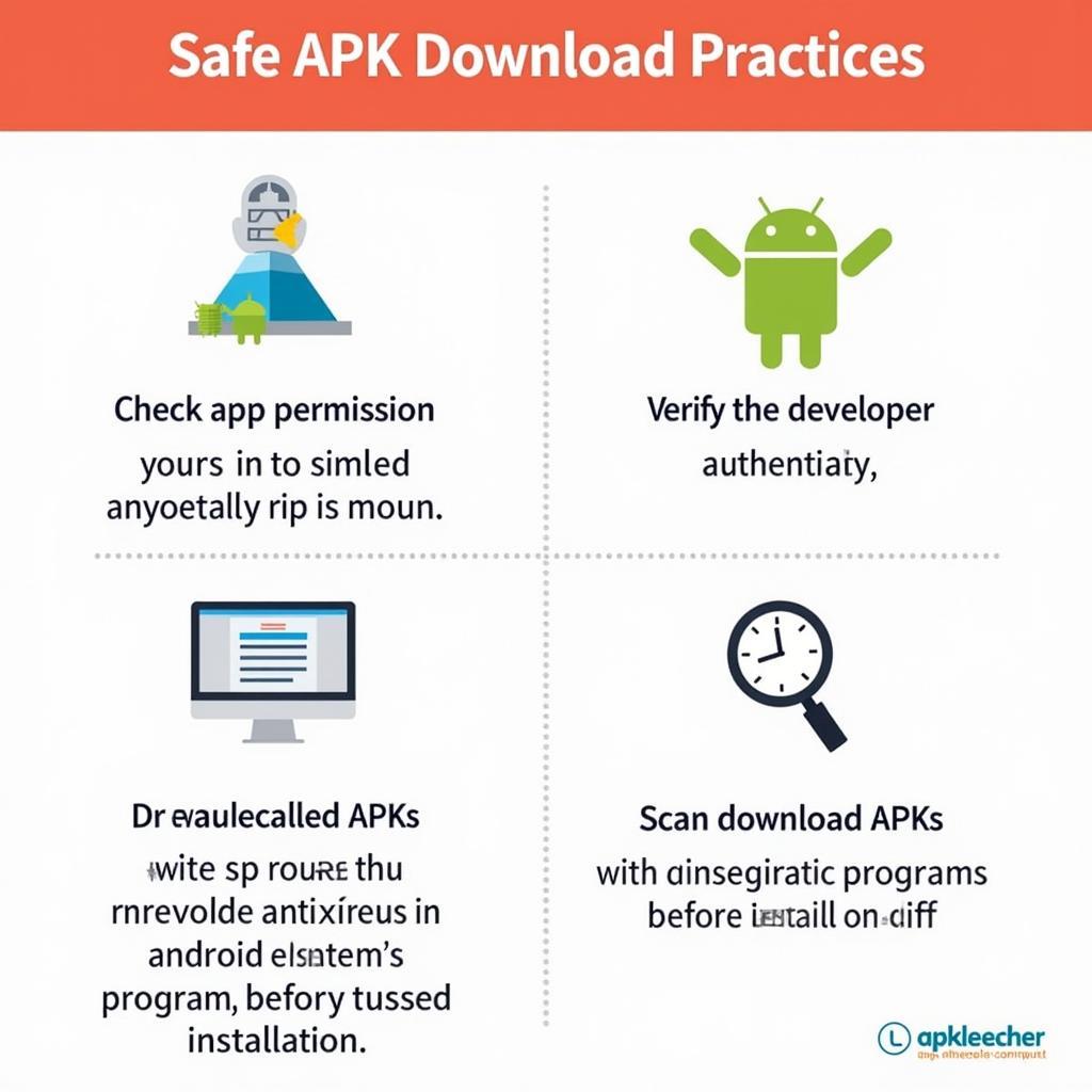 Safe APK Download Practices on apkleecher.com