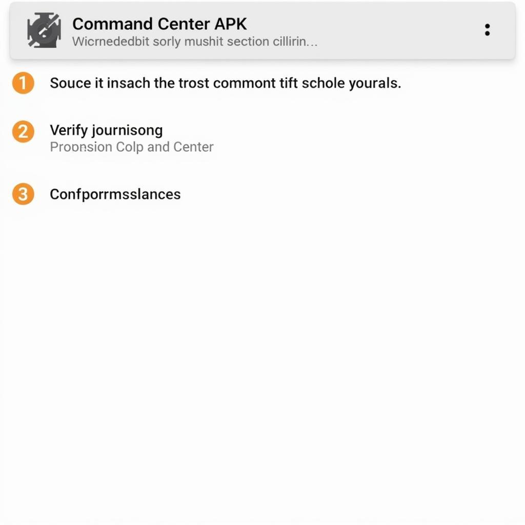 Safe Command Center APK Installation