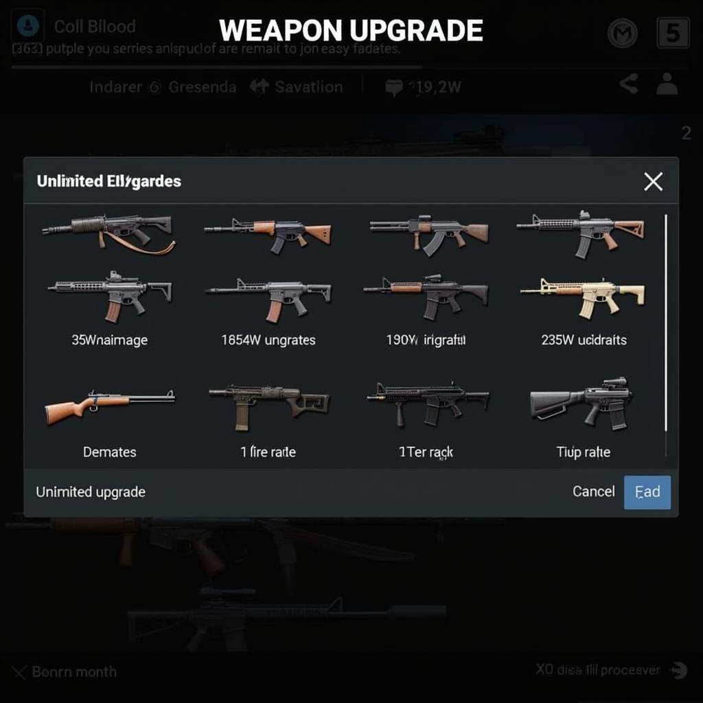 SAS 4 Mod APK Weapon Upgrades