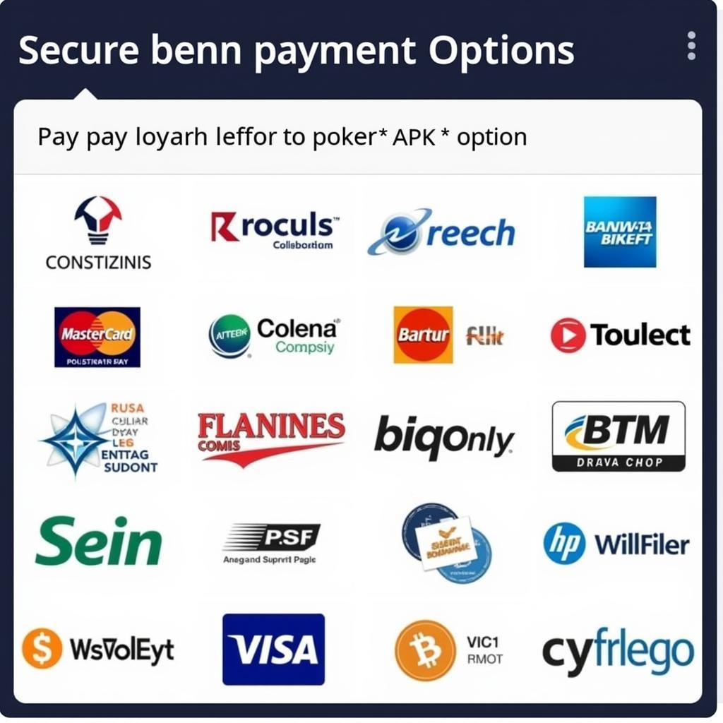 Secure Payment Options Poker APK