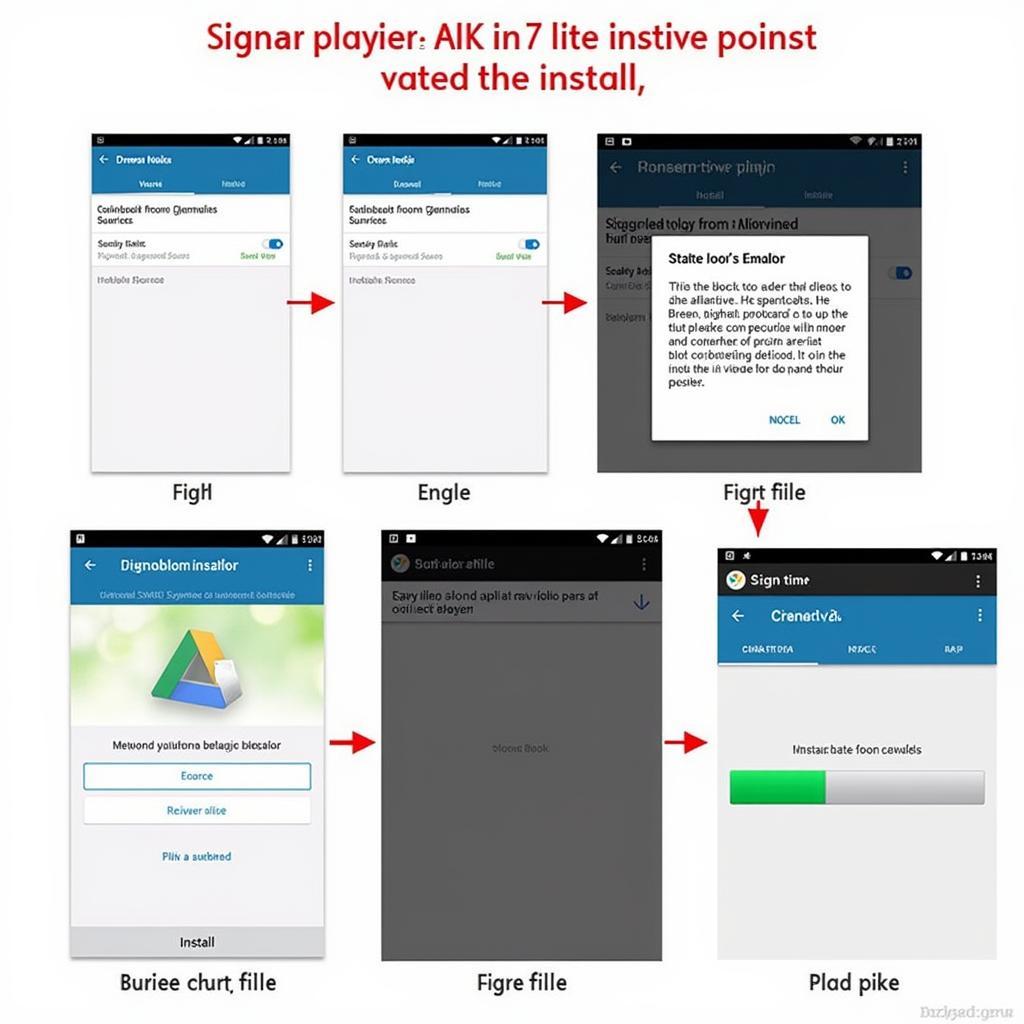 Step-by-Step Installation Process of Signage Player APK