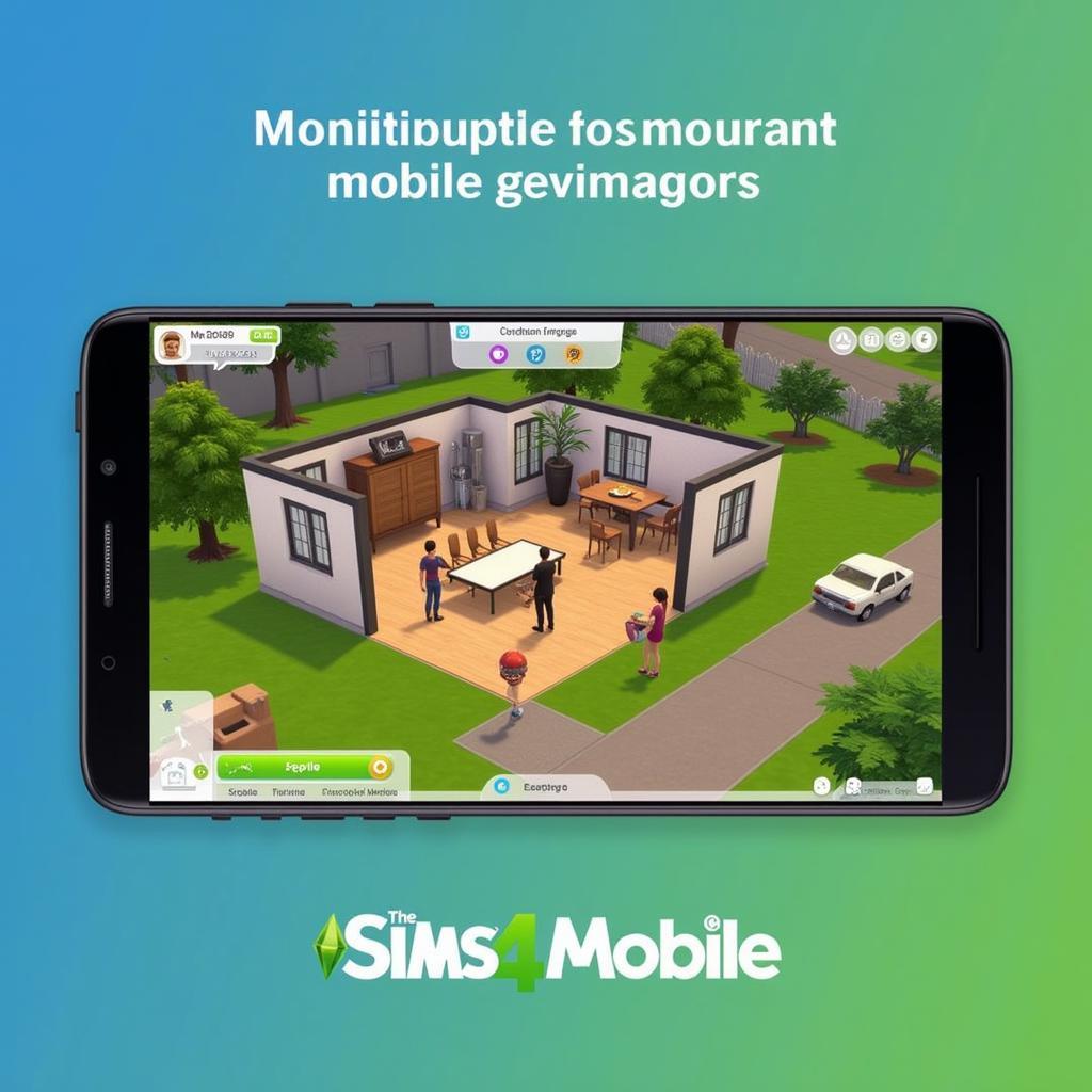 Sims 4 Mobile Gameplay Screenshot