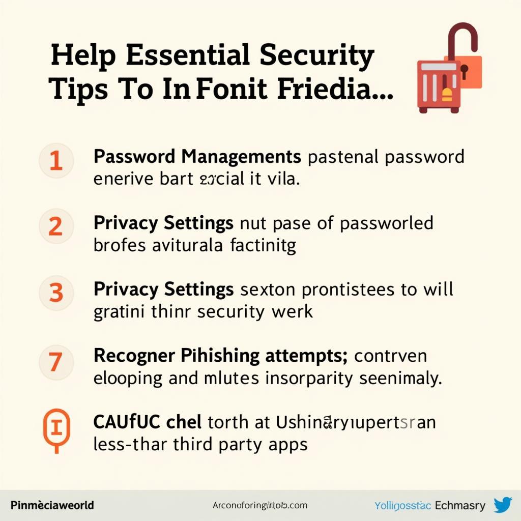 Social Media Account Security Tips