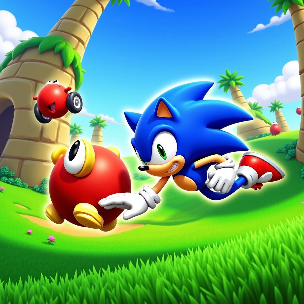 Sonic Mania Plus APK Gameplay Screenshot