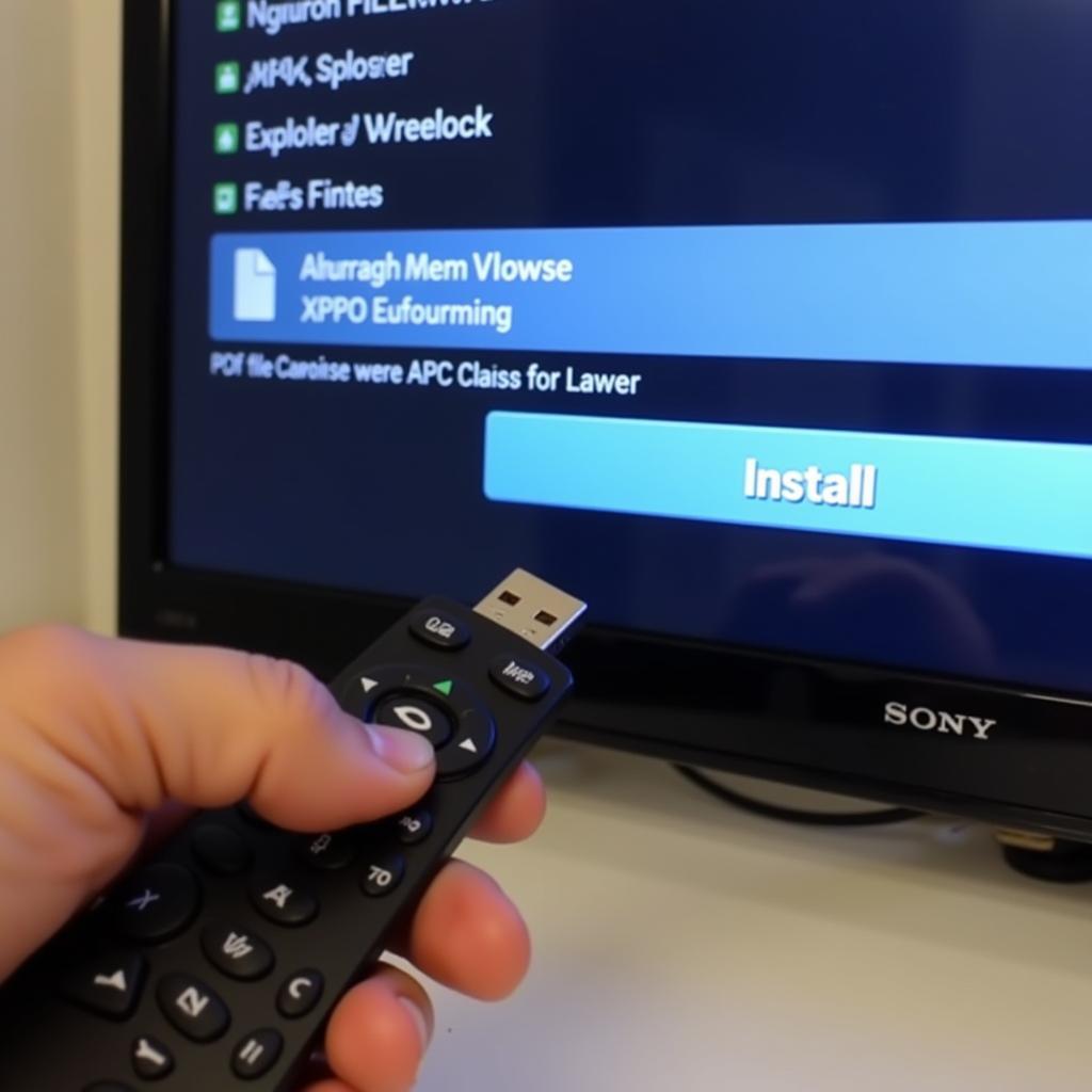 Installing APK Files on Sony Android TV