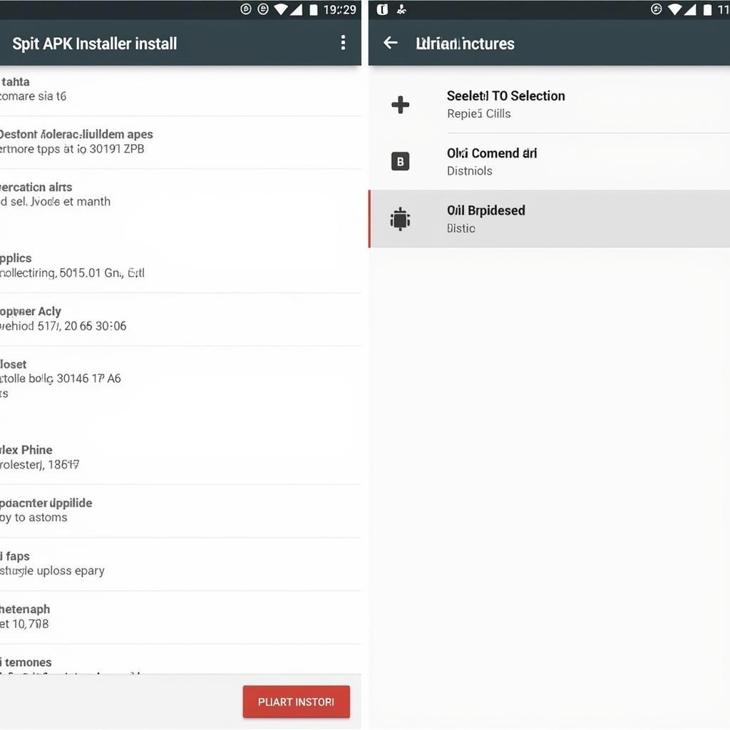 Using a Split APK Installer on Android