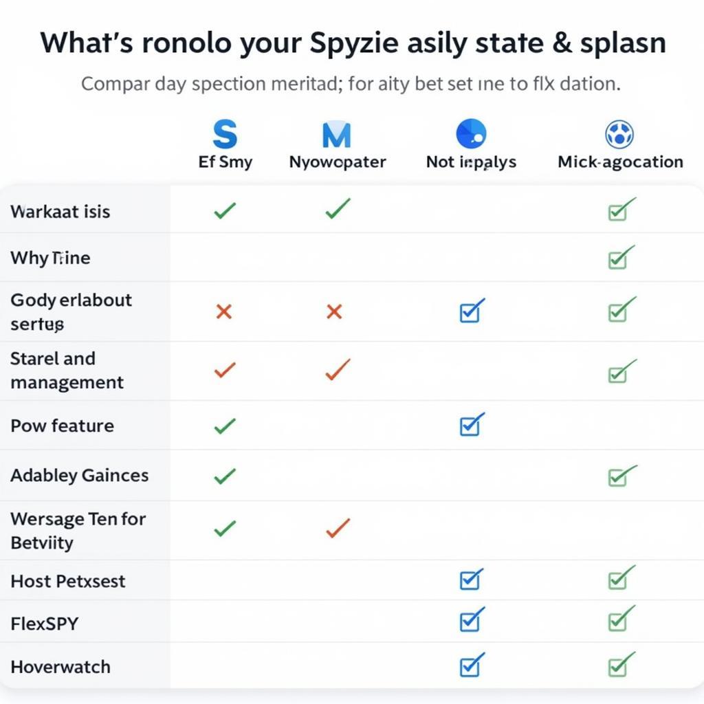 Spyzie APK Comparison with Alternatives