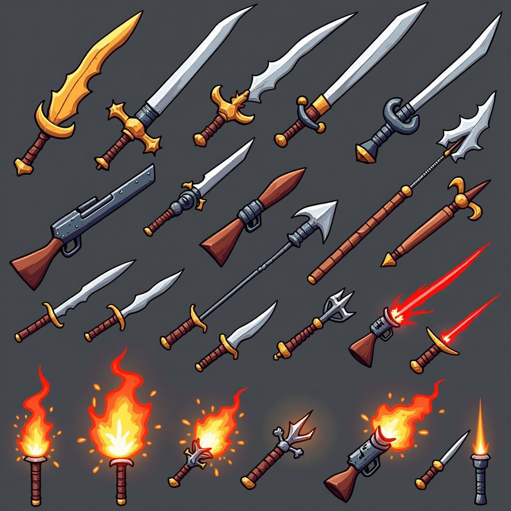 Stick Fight APK Weapons