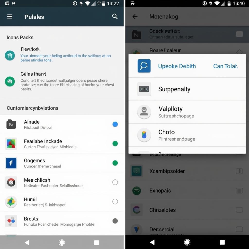 Theme S8 APK Customization Settings