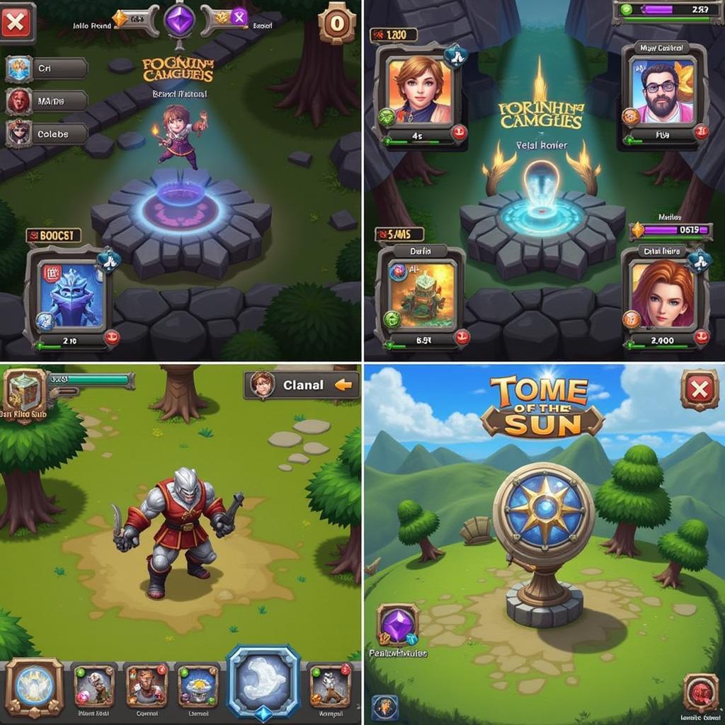 Tome of the Sun APK Gameplay Screenshot