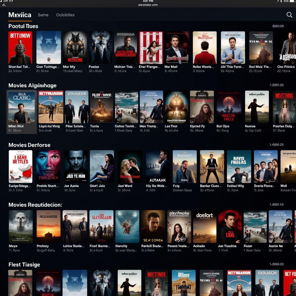 Top APK Apps Movie Library