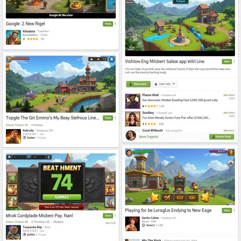 Top Rated Mobile Games on App Stores