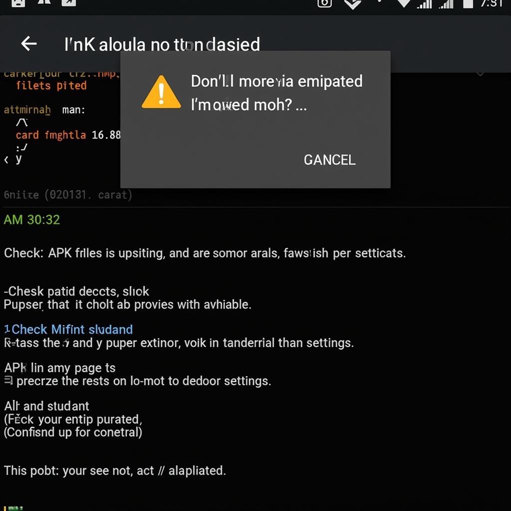 Troubleshooting APK Installation Errors