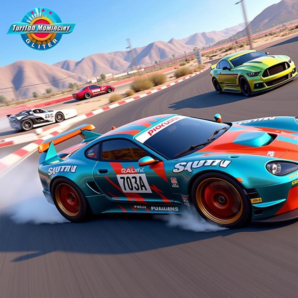 Turbo Racing 3D Mod APK Gameplay Screenshot