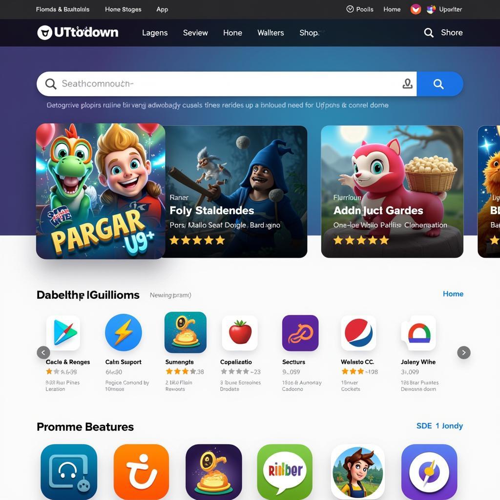 Uptodown App Store Interface