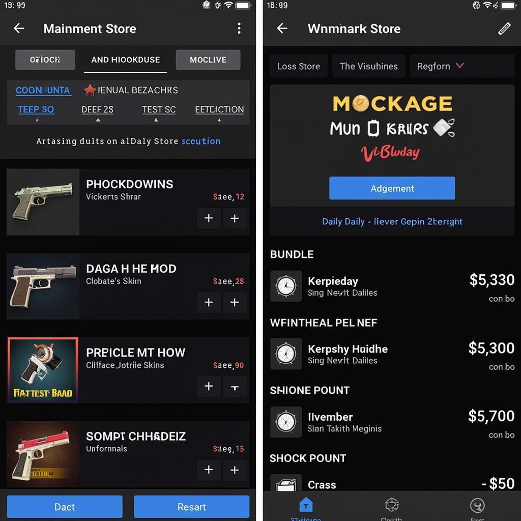 Valorant Store Viewer APK Interface