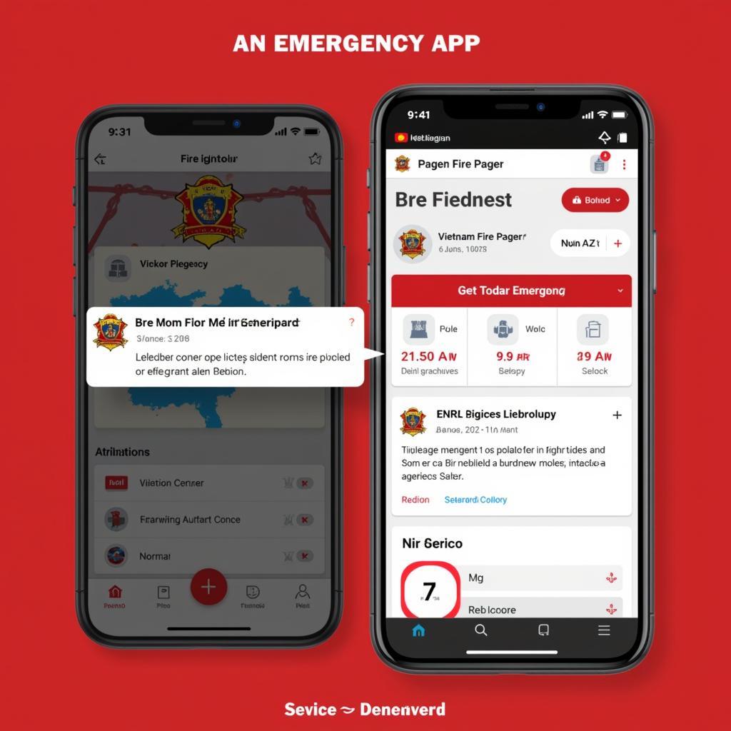 Vietnam Fire Pager App Emergency Alert