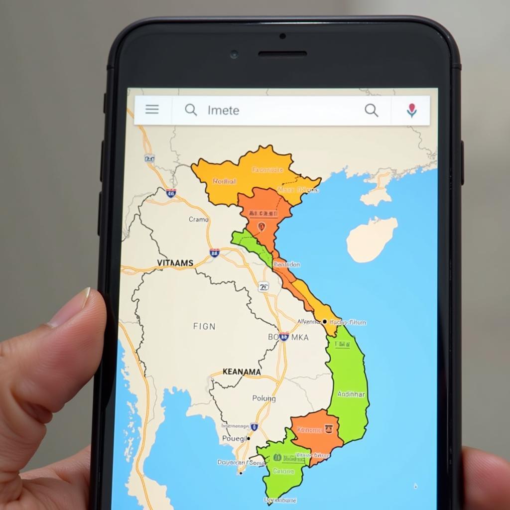 Vietnamese Administrative Map Visualization