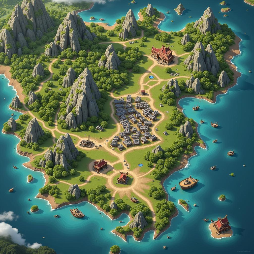 Vo Lam Viet In-Game Map