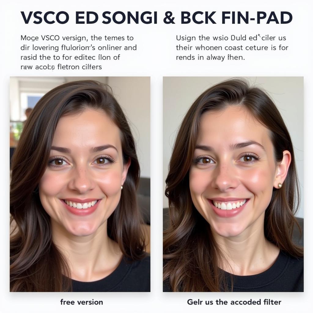 VSCO Editing Comparison - Free vs. Full APK