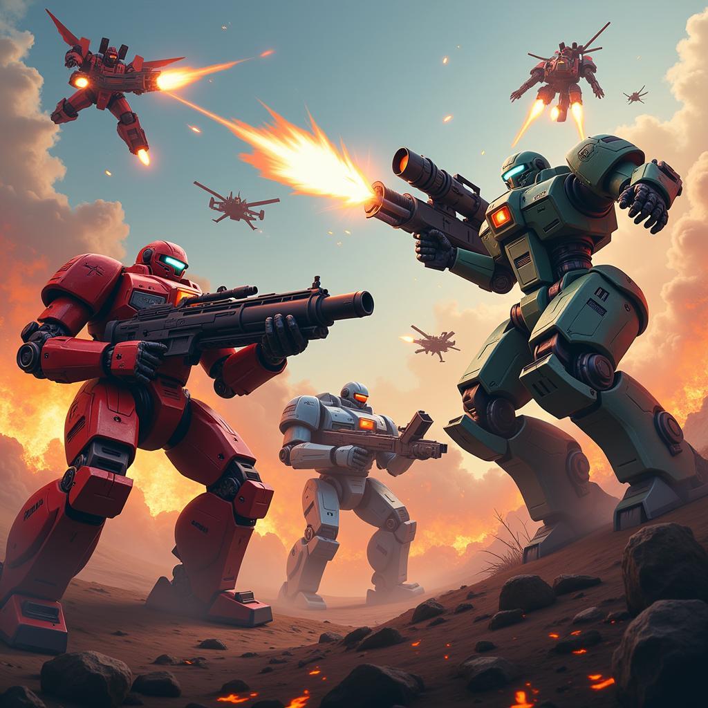 War Robots Hack APK Gameplay Screenshot